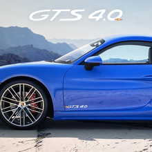 Zijdeuren Decal Sticker voor Porsche 718 Cayman
 2