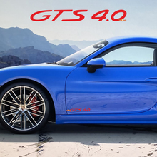 Zijdeuren Decal Sticker voor Porsche 718 Cayman
 3
