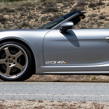 Zijdeuren Decal Sticker voor Porsche 718 Cayman GTS 4.0 4
 5