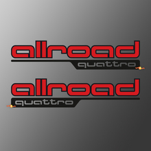 Raamzijde Audi Allroad Quattro Decal Stickers Decals
 2