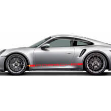 Zijstrepen Kit grafische sticker voor Porsche 911 Turbo S 992.2
 3