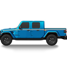 Hoofd Zijstrepen Decal Grafisch Vinyl voor Jeep Gladiator
 3