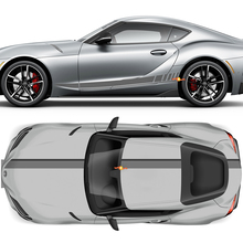 Motorkap Dak Kofferbak en Deuren Zijstrepen Grafische Decals Stickers voor Toyota Supra GR MKV A90 A91
 2