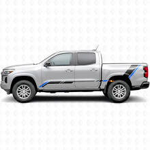 Rijzende Accent Deur- en Zijpanelen Vinyl Strepen voor Chevrolet Colorado 3e Gen 2023-2026_3