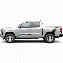 Rijzende Accent Deur- en Zijpanelen Vinyl Strepen voor Chevrolet Colorado 3e Gen 2023-2026_4