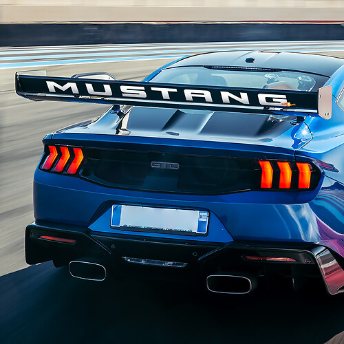 Nürburgring GTD Spoiler Sticker Decal voor Ford Mustang GTD Spoiler

