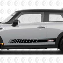Zijstrepen graphics sticker John Cooper Works voor Mini Cooper S
 3
