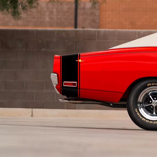 Bumblebee strepen kit hommel voor Dodge Charger 1970
 1