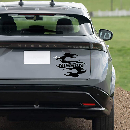Achterste Dragon Racing Graphics Decal voor Nissan ARIYA
