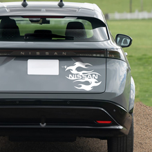 Achterste Dragon Racing Graphics Decal voor Nissan ARIYA
 2