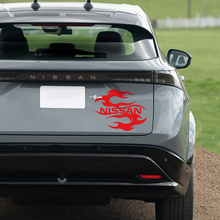 Achterste Dragon Racing Graphics Decal voor Nissan ARIYA
 3