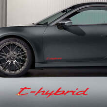 T-Hybrid zijdeur vinyl decal kit voor Porsche 911_3
