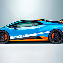 STO Strepen Zijkant Vinyl Sticker Grafische Decal voor Lamborghini STO
 2