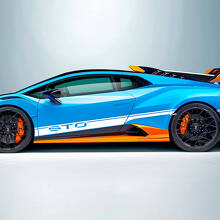 STO Strepen Zijkant Vinyl Sticker Grafische Decal voor Lamborghini STO
 2