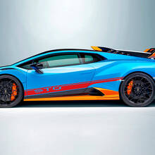 STO Strepen Zijkant Vinyl Sticker Grafische Decal voor Lamborghini STO
 3