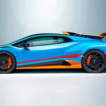 Racing Stripes Side Vinyl Decal Sticker Graphics voor Lamborghini STO
 3