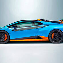 Racing UP Strepen Zijkant Vinyl Sticker Grafische Decal voor Lamborghini STO
 2