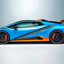 Racen strepen Zijvinyl Sticker Grafische stickers voor Lamborghini STO
 3