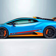 Racing helling Strepen Zij Vinyl Decal Sticker Graphics voor Lamborghini STO 3