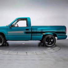 1993 Chevrolet Classic Zij- & Achterklep Strepen Decal Sticker Set
 2