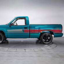 1993 Chevrolet Classic Zij- & Achterklep Strepen Decal Sticker Set
 3