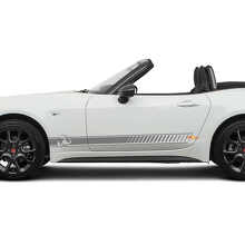 Racing zijkstrepen vinyl decalset voor Fiat 124 Spider Abarth_3