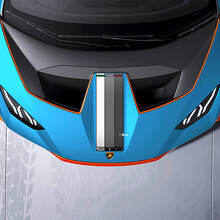 Motorkap Racestrepen Vinyl Decal Sticker Graphics voor Lamborghini STO
 2