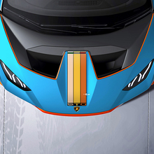 Motorkap Racestrepen Vinyl Decal Sticker Graphics voor Lamborghini STO
 3