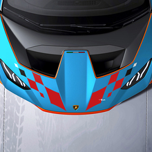 Motorkap Centraal STO Logo Vinyl Sticker Grafische voor Lamborghini STO
 2