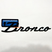 Bronco Badlands Yeti Sasquatch Bigfoot Spatbordemblemen Achterklepembleem 3D-embleem Zwart vs Blauw
 4