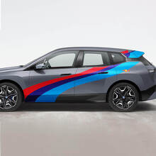 Zij iX M Racing Vinyl Decal Sticker Kit voor BMW iX
 2