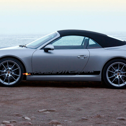 Zij 911 Deuren Strepen Kit Decal Sticker voor Porsche 911 Carrera
