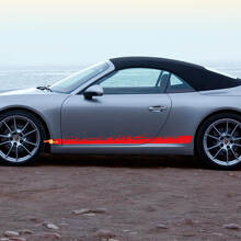 Zij 911 Deuren Strepen Kit Decal Sticker voor Porsche 911 Carrera
 3