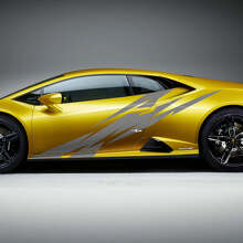 Bliksem Zijdelingse Grafieken Racing Vinyl Decal Sticker Grafieken voor Lamborghini Huracan Evo 2