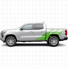 Gezagte Deur- & Zijpaneel Vinyl Strepen voor Chevrolet Colorado 3e Generatie 2023-2026_6