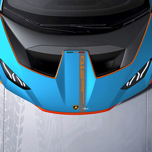 Motorkap Streep Racing Vinyl Sticker Grafische voor Lamborghini STO
 2