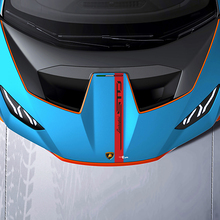 Motorkap Streep Racing Vinyl Sticker Grafische voor Lamborghini STO
 3