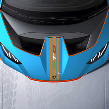 Motorkap Centrale Streep STO-logo Racing Vinyl Decal Sticker Graphics voor Lamborghini STO
 3