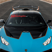 Motorkap Centrale Streep STO logo Racing Vinyl Sticker Grafische voor Lamborghini STO
 3