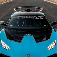 Voorruit STO-logo Lambo Vinyl Sticker Grafische sticker voor Lamborghini STO 2
 2