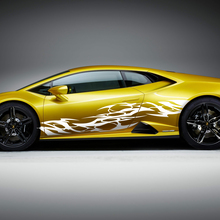 Zijkant Graphics Tribal Racing Vinyl Sticker Grafische voor Lamborghini Huracan Evo 2
 2