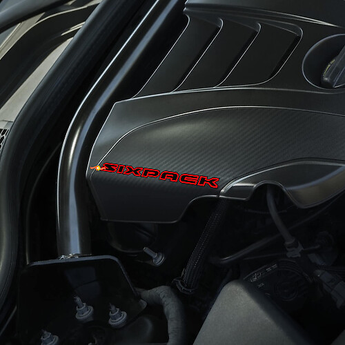 Zespack Hood Engine stickers voor Dodge Charger
