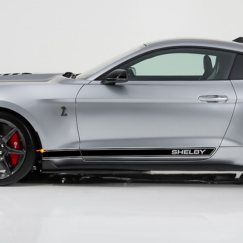 Shelby Rocker Panel Decals voor Ford Mustang
