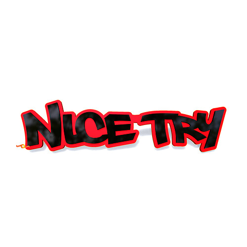 Mooie Try Street Racing Embleem 3D Badge
 1