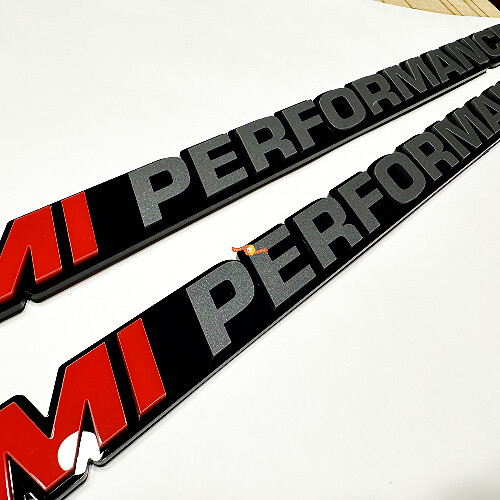 Aangepaste tekst PERFORMANCE motorkapembleem 3D-badge voor Dodge Ram 1500 pick-up 5.7L V8 Hemi