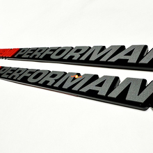 Aangepaste tekst PERFORMANCE motorkapembleem 3D-badge voor Dodge Ram 1500 pick-up 5.7L V8 Hemi 4