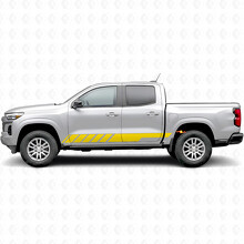 Schuine Racing Deur- & Instaplijstvinylen voor Chevrolet Colorado 3e Generatie 2023-2026_3