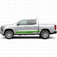 Schuine Racing Deur- & Instaplijstvinylen voor Chevrolet Colorado 3e Generatie 2023-2026_6