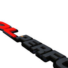 6.0 Prestatie Motorkap Badge Embleem 3D Badge voor Dodge Ram Powerstroke Truck 6.0L
 5