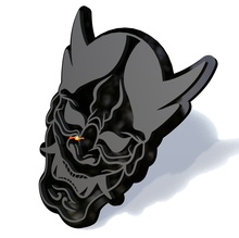 Mask Hannya Japanse Noh Spatbordemblemen Achterklepembleem 3D-embleem
 4